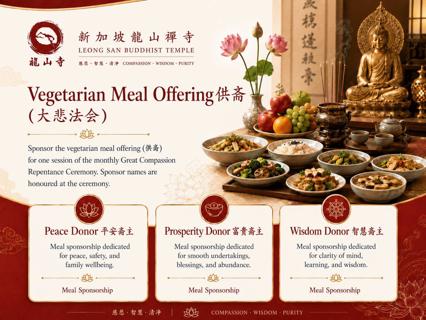 Meal Offering 供斋