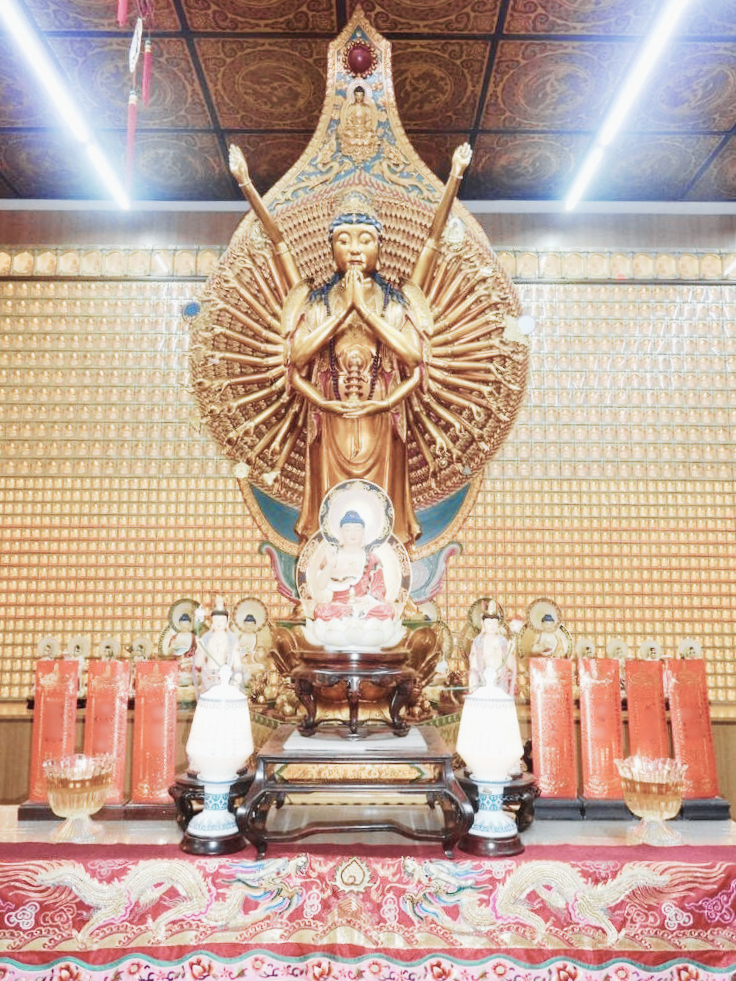 Thousand Hand Guan Yin at Leong San See Temple
